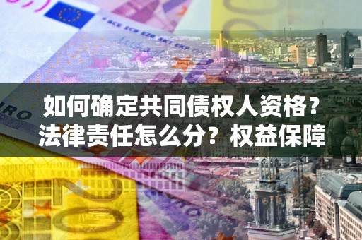 北京如何确定共同债权人资格？法律责任怎么分？权益保障技巧揭秘！