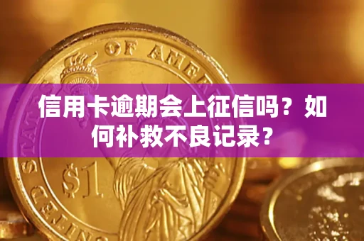 北京信用卡逾期会上征信吗？如何补救不良记录？