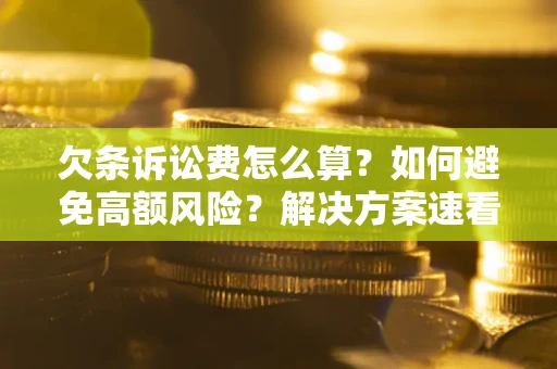 北京欠条诉讼费怎么算？如何避免高额风险？解决方案速看！