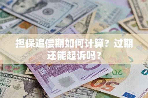 北京担保追偿期如何计算？过期还能起诉吗？