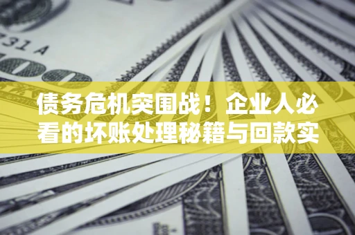 北京债务危机突围战！企业人必看的坏账处理秘籍与回款实战指南